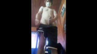 I just pulled my foreskin back and got it all ruffled... Overly sensitive cock