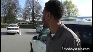 Blacks On Boys - White Skinny Gay Boy Enjoy Big Black Cock 21