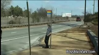 Black Gay Dude Fuck White Teen Sexy Boy In His Tight Ass 15