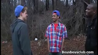 Black Muscular gay dude fuck white sexy teen boy 24