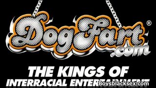 Blacks On Boys - Interracial Hardcore Bareback Fuck Movie 13