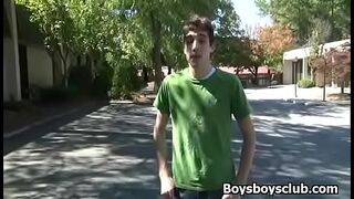 Blacks On Boys - White Gay Teen Boy Enjoy Big Black Dick 30