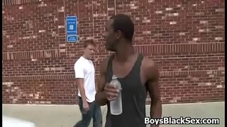 Blacks On Boys -Nasty Bareback Interracial Gay Fucking 10