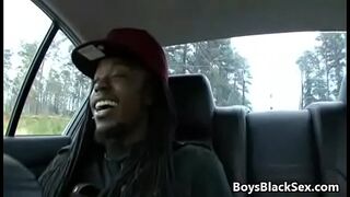 Black Gay Muscular Dude Fuck Sexy White Boy In His Asshole 04