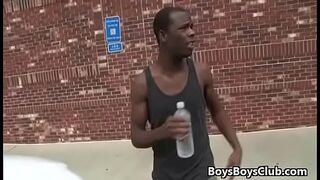 Blacks On Boys - Gay Bareback BBC Nasty Gay Fuck 19