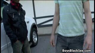 Black muscular gay dude fuck white boy hard 22