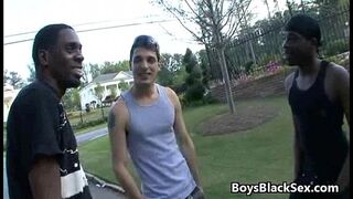 Muscular Black Dude Fuck White Gay Boy Hard - Blacks On Boys 19