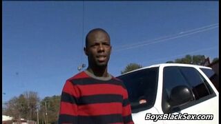 BlacksOnBoys - Interracial Bareback Hardcore Gay Fuck Video 13