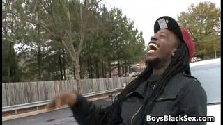 Blacks On Boys - Bareback Black Guy Fuck White Twink Gay Boy 04
