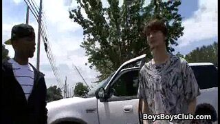 Blacks On Boys Gay Hardcore Fuck Video 16