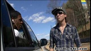 Blacks On Boys -Gay Hardcore Bareback Fuck Video 09