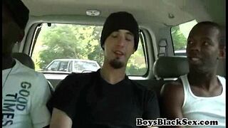 Blacks On Boys - Gay Hardcore Interracial Bareback Fuck 01