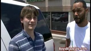 Blacks On Boys -Hardcore Bareback Interracial Gay Fucking Porn Stream 12