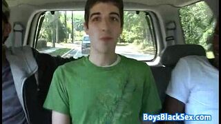 BlacksOnBoys - Gay Interracial Bareback Hardcore Fuck Video 08