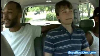Blacks On Boys - Interracial Hardcore Gay Banging 12