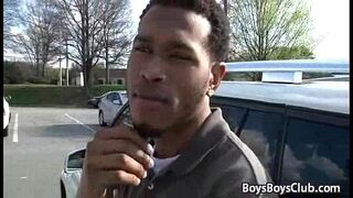 BlacksOnBoys - Black Muscular Gay Dude Fucks White Boy 31