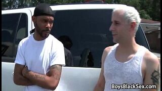 Blacks On Boys - Bareback Hardcore Interracial Sex 07