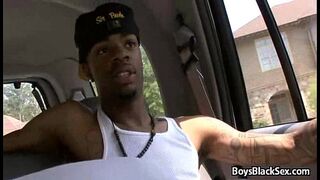 Blacks On Boys - Rough Gay Interracial Porn Sex Video 20