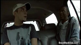 Blacks On Boys Bareback Gay Hardcore Fucking Video 10