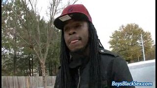 Blacks On Boys - Gay Hardcore Interracial Porn Movie 04