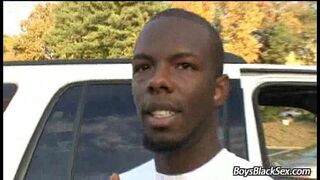 Blacks On Boys - Bareback Gay Interracial Hardcore Fucking 03