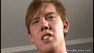 Blacks On Boys - Gay Interracial Bareback Fuck 15