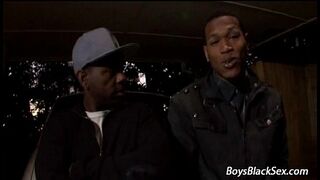 Blacks On Boys - Interracial Hardcore Gay Porn Movie 14