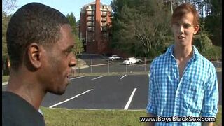 Gay Interracial Free Porn Videos from BlacksOnBoys 15