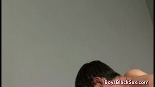 White Gay Skinny Boy Suck Big Black Cock 04