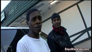 Interracial Naughty Gay Sex in Hardcore Video 22