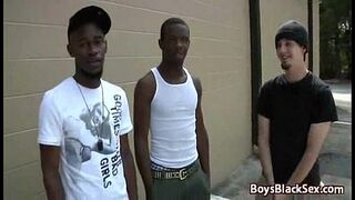 Interracial Naughty Gay Sex in Hardcore Video 01