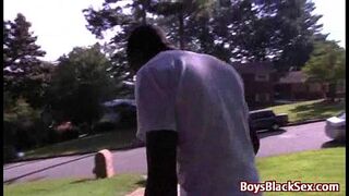 Interracial Hardcore Gay Bareback Fucking 16