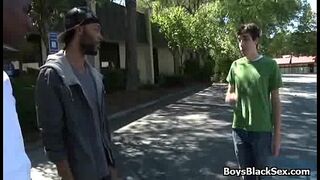 White Sexy Boy Fucked By Black Gay Muscular Dude 08