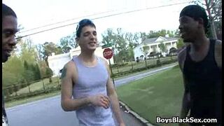 White Sexy Boy Fucked By Black Gay Muscular Dude 19
