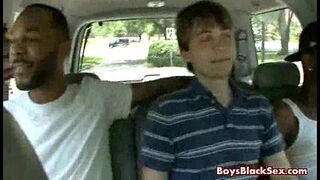 Sexy White Gay Dude Fucked By Black Muscular Guy 12