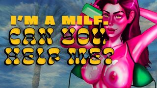 SEXY BIKINI MILF NEEDS YOUR SUNSCREEN ... AND MOUTH! [F4M][erotic audio][exhibitionism][stranger]