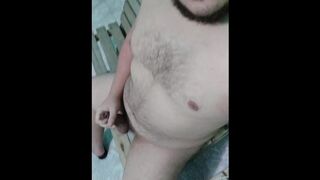 Hot Quarantine Jerking Off my thick dick