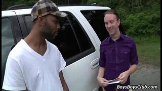 White guy enjoying black dick ass fucked 21