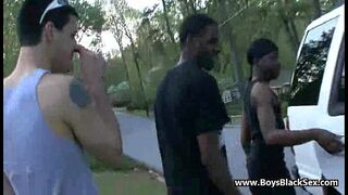 Gay Sexy White Boys Banged By Black Cock 07