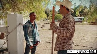 Black and white cowboys sneak out for gay sex at conversion camp | Andrew Miller & Jimmy West