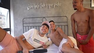 Making OF - Gustavo Ryder & Juninho Oficial - Bareback (Neighbor Show)