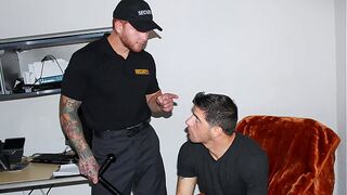 Security Officer Plows the Suspect to Get out Of This Messy Situation - Perps4k