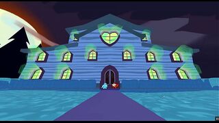 This Halloween Were Exploring the Haunted Brothel [Halloween Gay Hentai game PornPlay ] Ep.1 gloryhole double fun