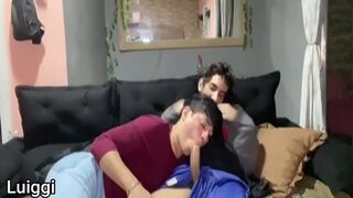 The pissed off boyfriend getting punched hard