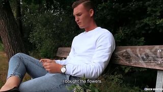 A Comfortable Fuck Spot In The Forest For A Straight Dude To Try Anal Sex - Czech Hunter 547