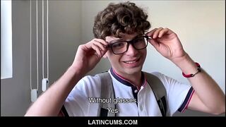 LatinCums - Virgin Latin Boy Sex With Stranger For Social Media Followers POV - Joe Dave