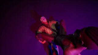 Horny boy vs old man 3D