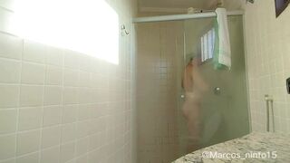 I took a shower naked at the hotel and decided to show myself off to people.