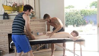 Big Stepbrother Slowly Moving Toward His Lil Stepbro's Smooth Hole - Unclebangs