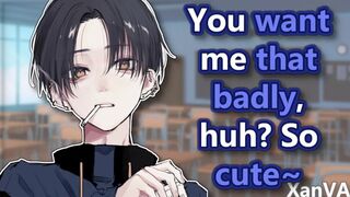 Dominant Delinquent makes you HIS Plaything(ASMR M4F)(NSFW)(Preview)(Teasing)(Making out)